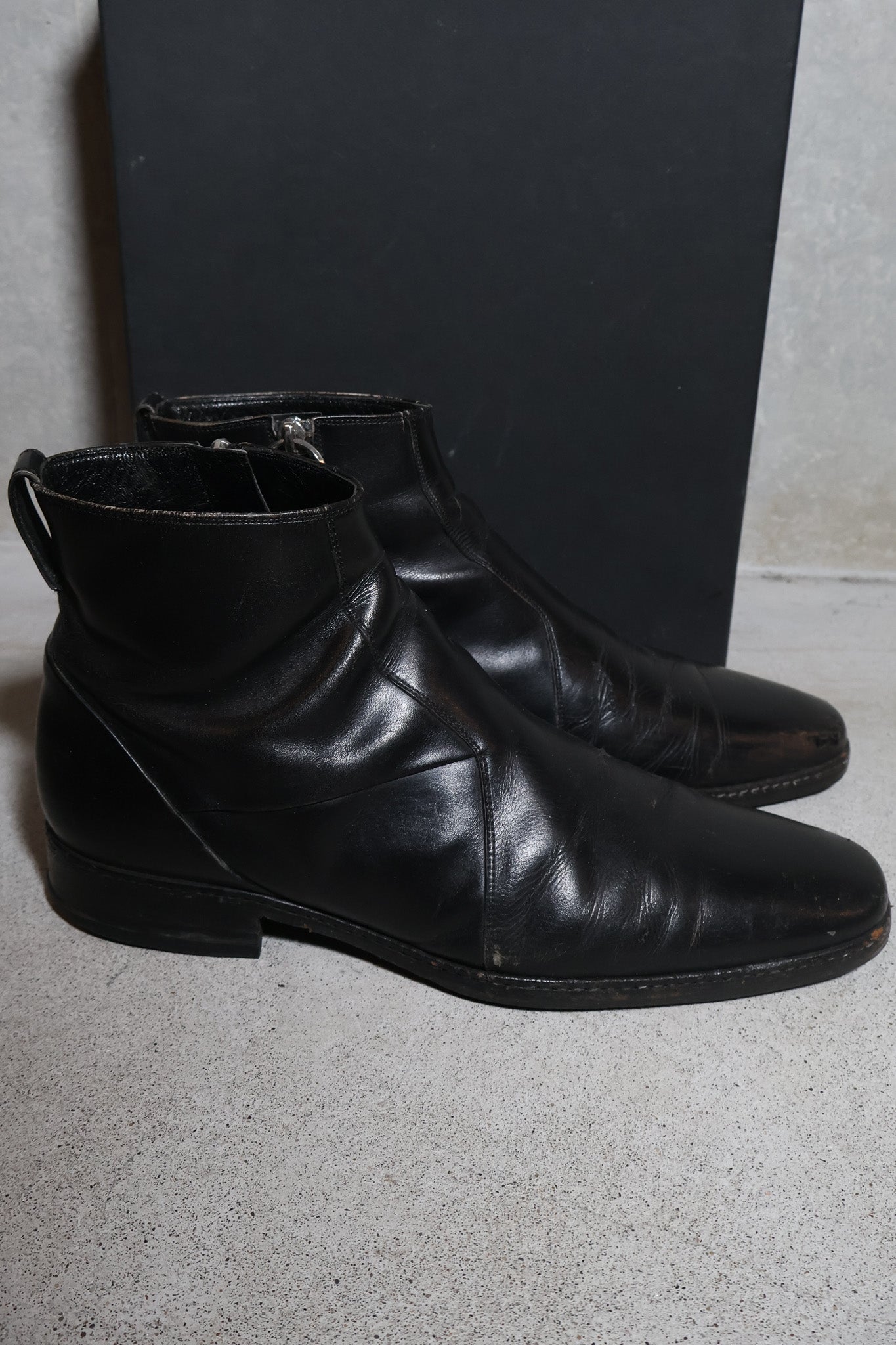 Dior Homme AW09 Ring Zipper Boots