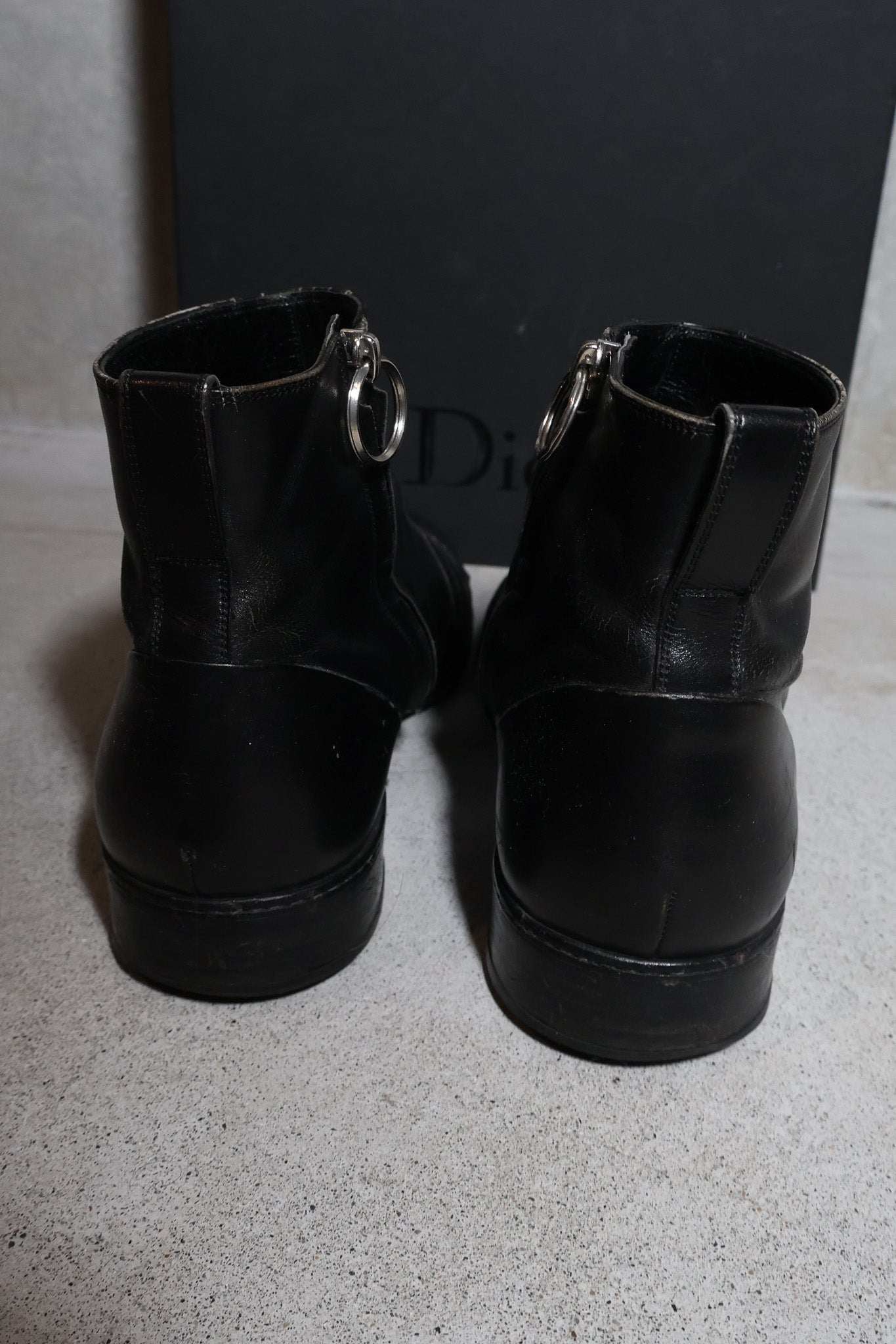 Dior Homme AW09 Ring Zipper Boots