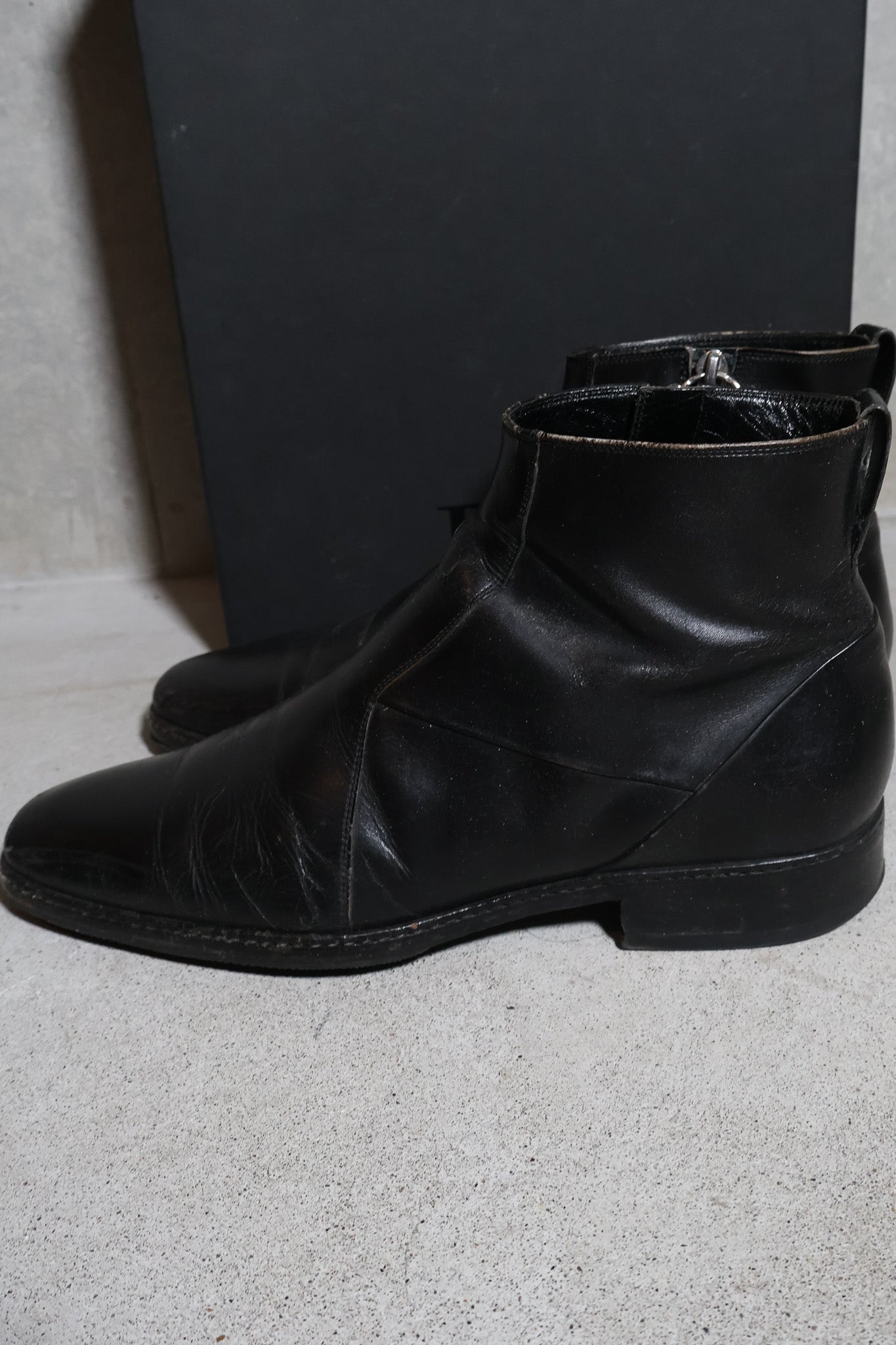 Dior Homme AW09 Ring Zipper Boots