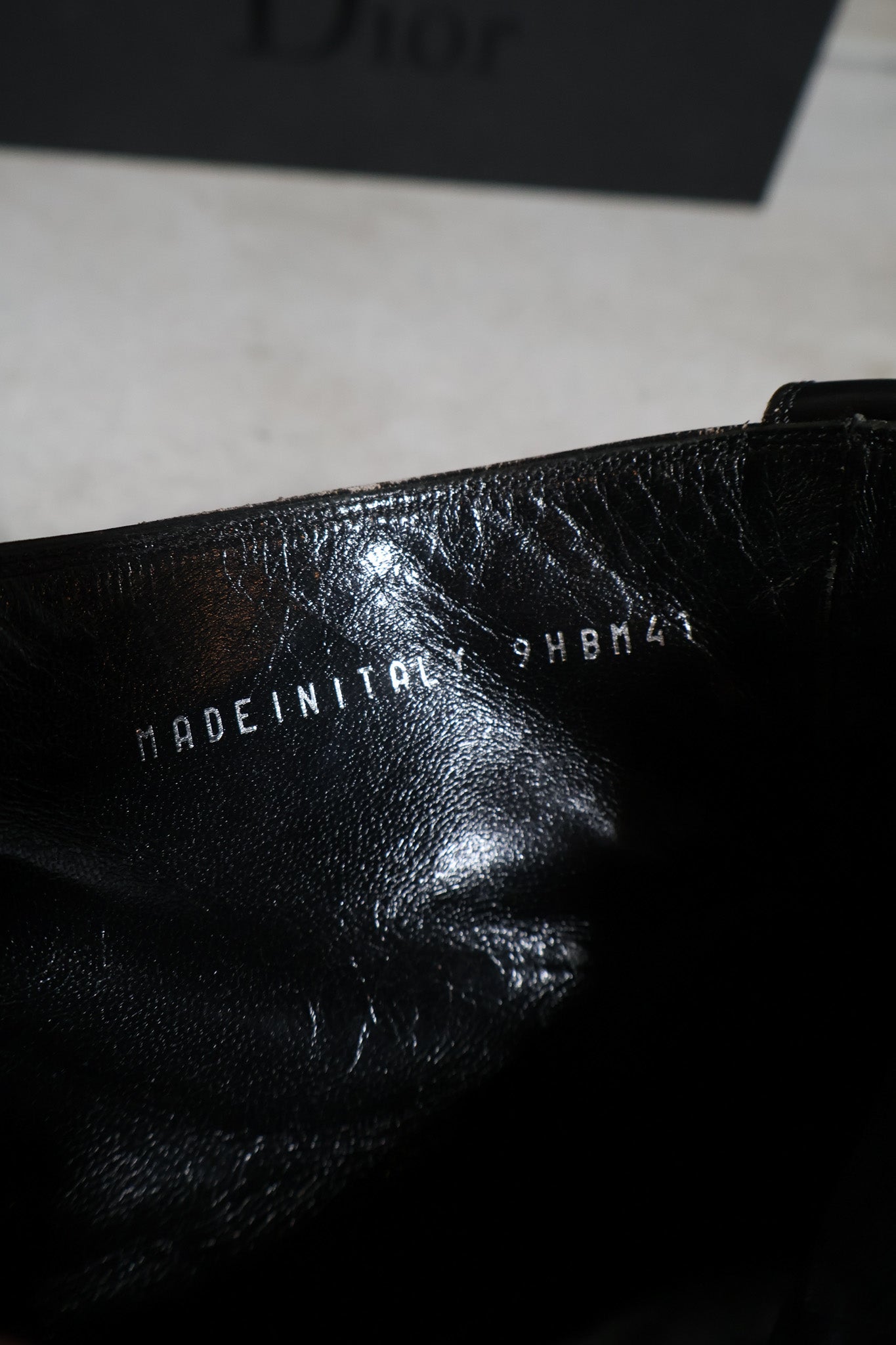 Dior Homme AW09 Ring Zipper Boots