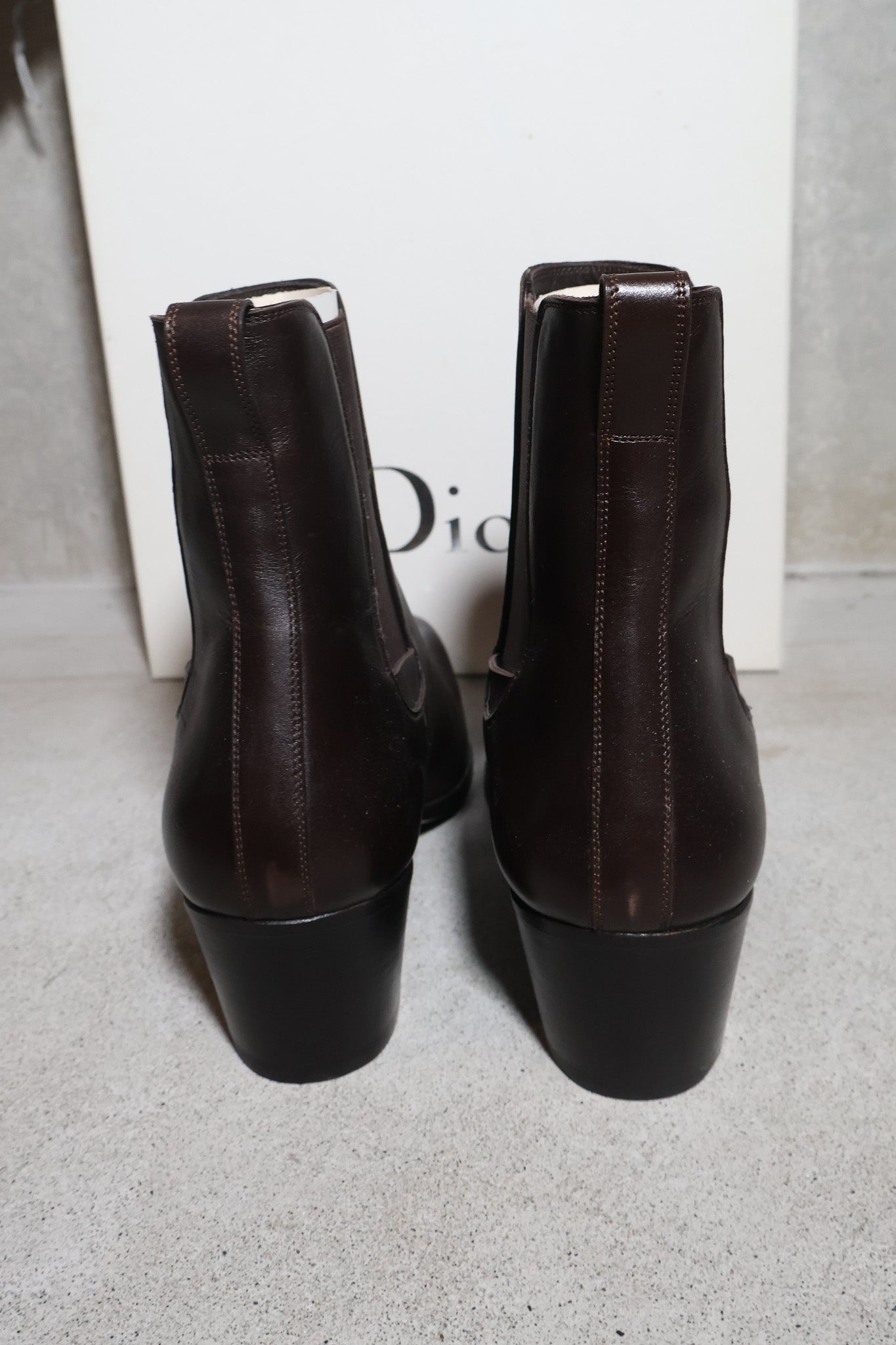 Dior Homme AW05 Runway 6.5 Cuban Heel Boots