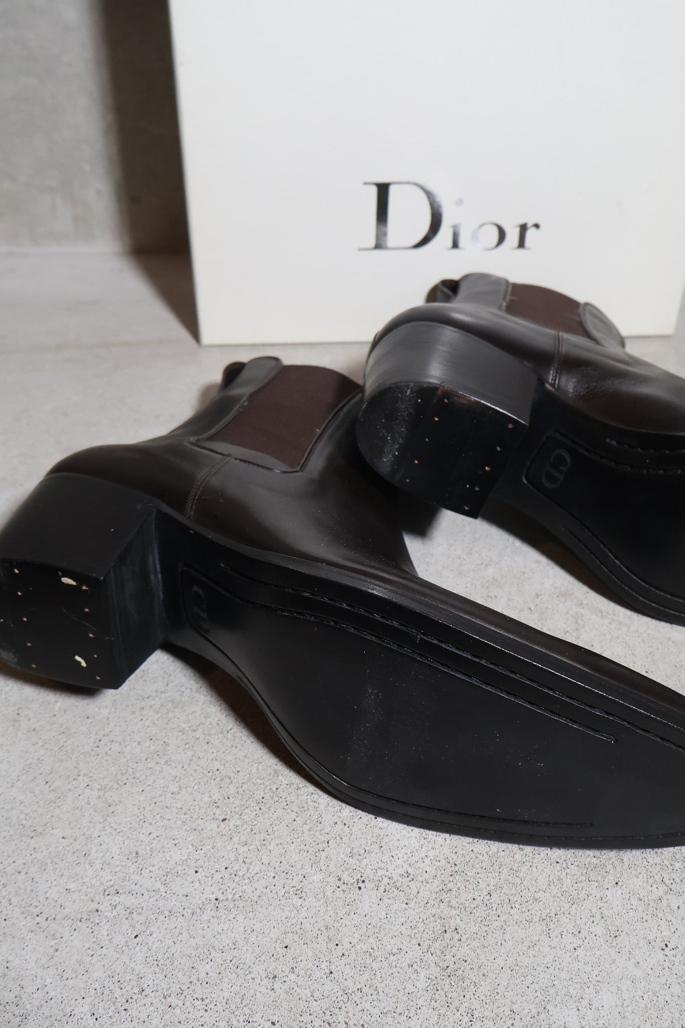 Dior Homme AW05 Runway 6.5 Cuban Heel Boots