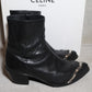 Celine SS22 Cosmic Cruiser Berlin Metal Toe Cap Western Boots