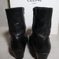 Celine SS22 Cosmic Cruiser Berlin Metal Toe Cap Western Boots