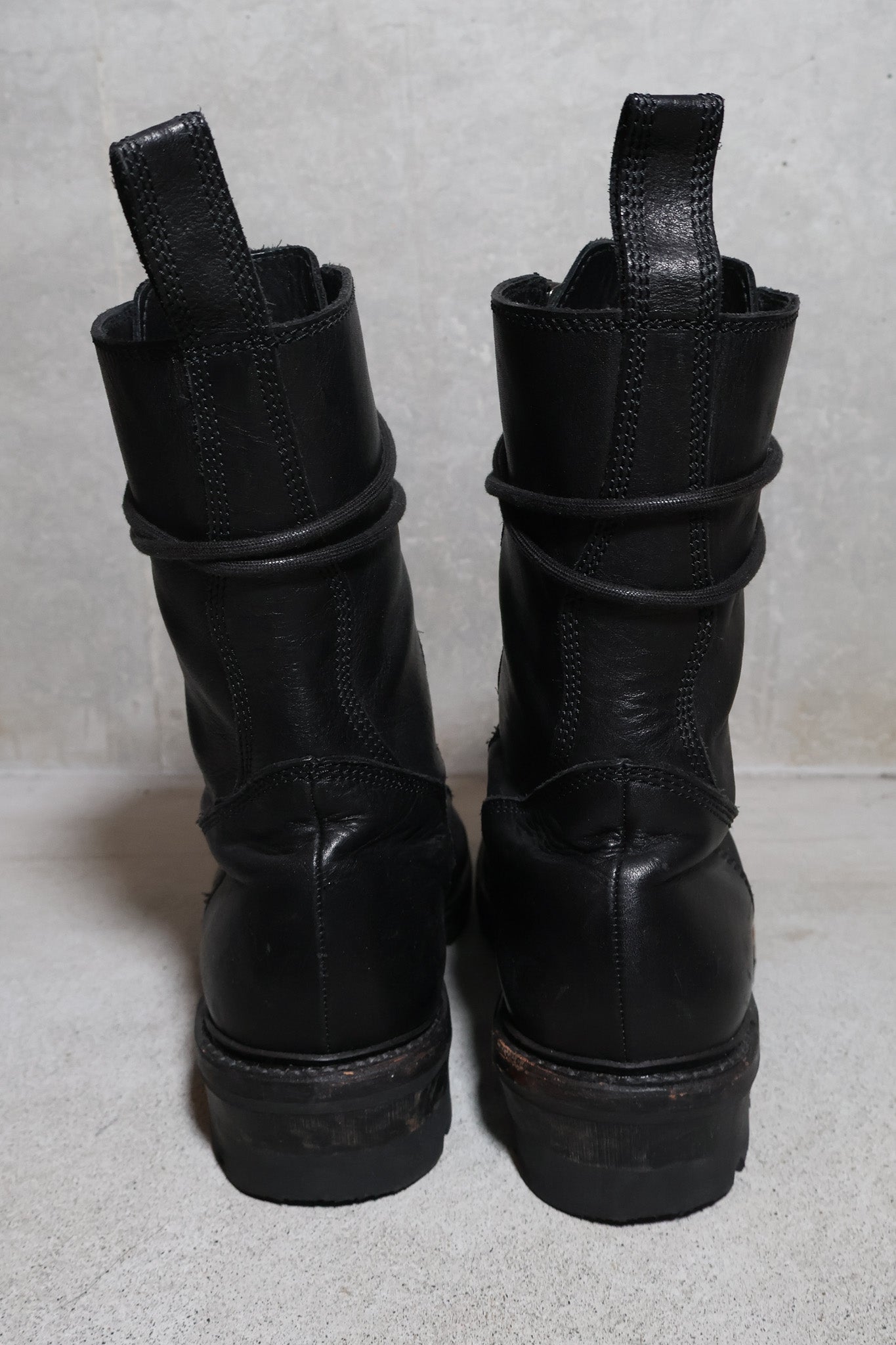 Julius SS14 Double Zip Combat Boots