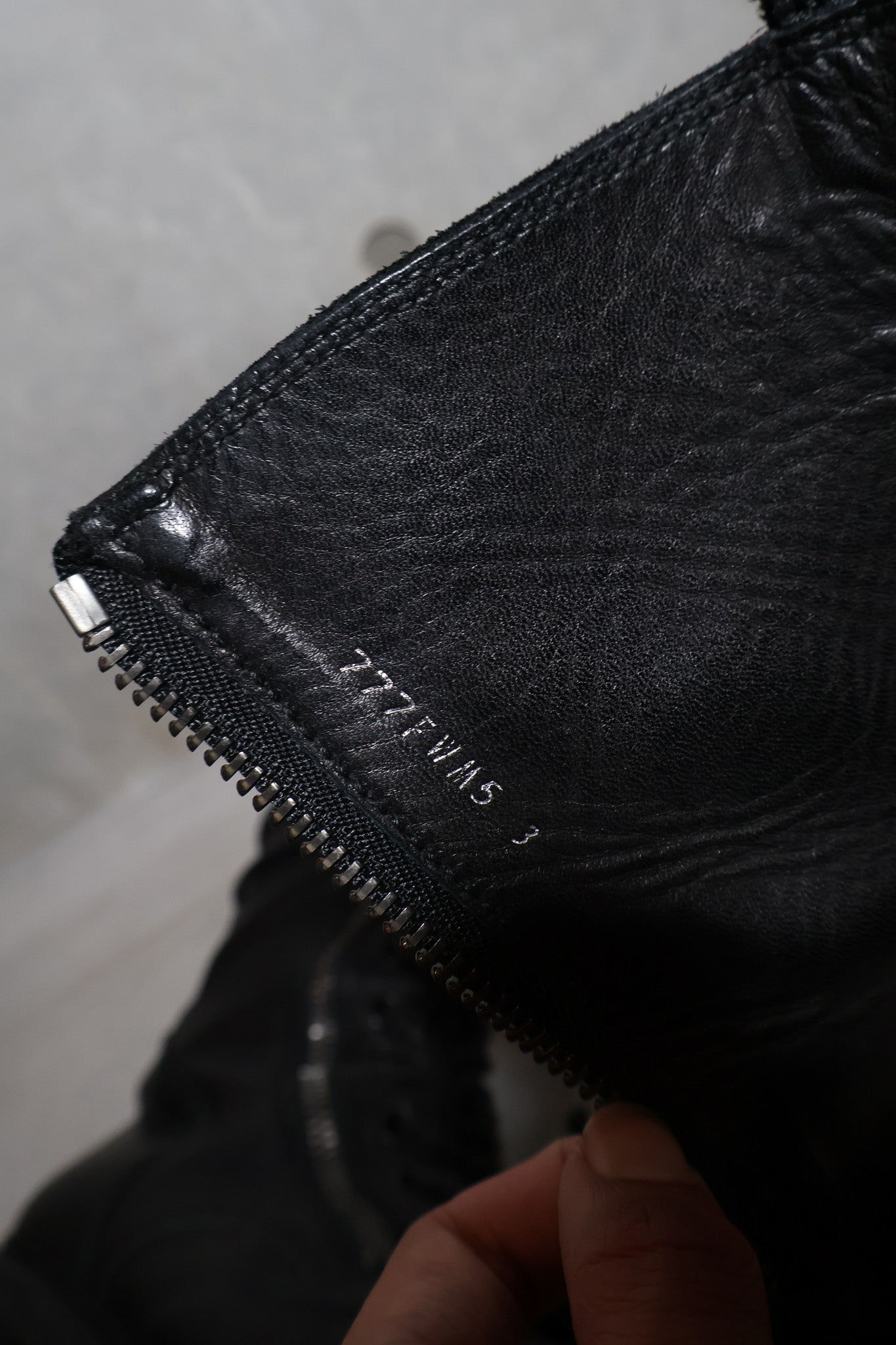 Julius SS14 Double Zip Combat Boots