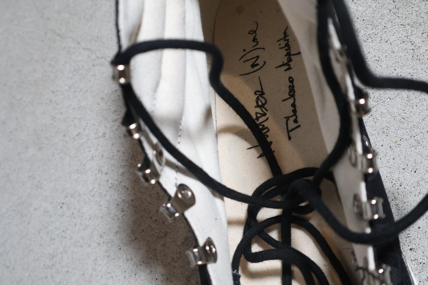 Number (N)ine SS07 Musical Note Converse