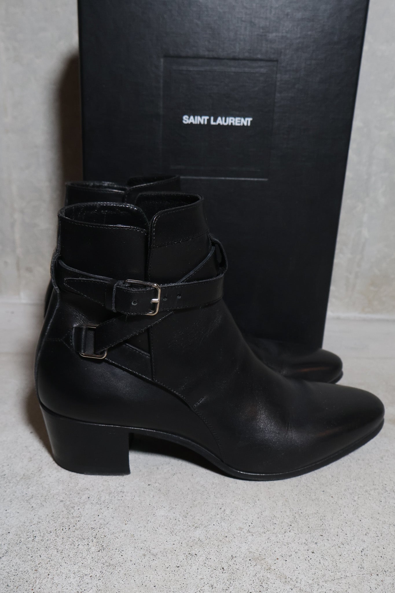 Saint Laurent Jodphur Ankle Boots