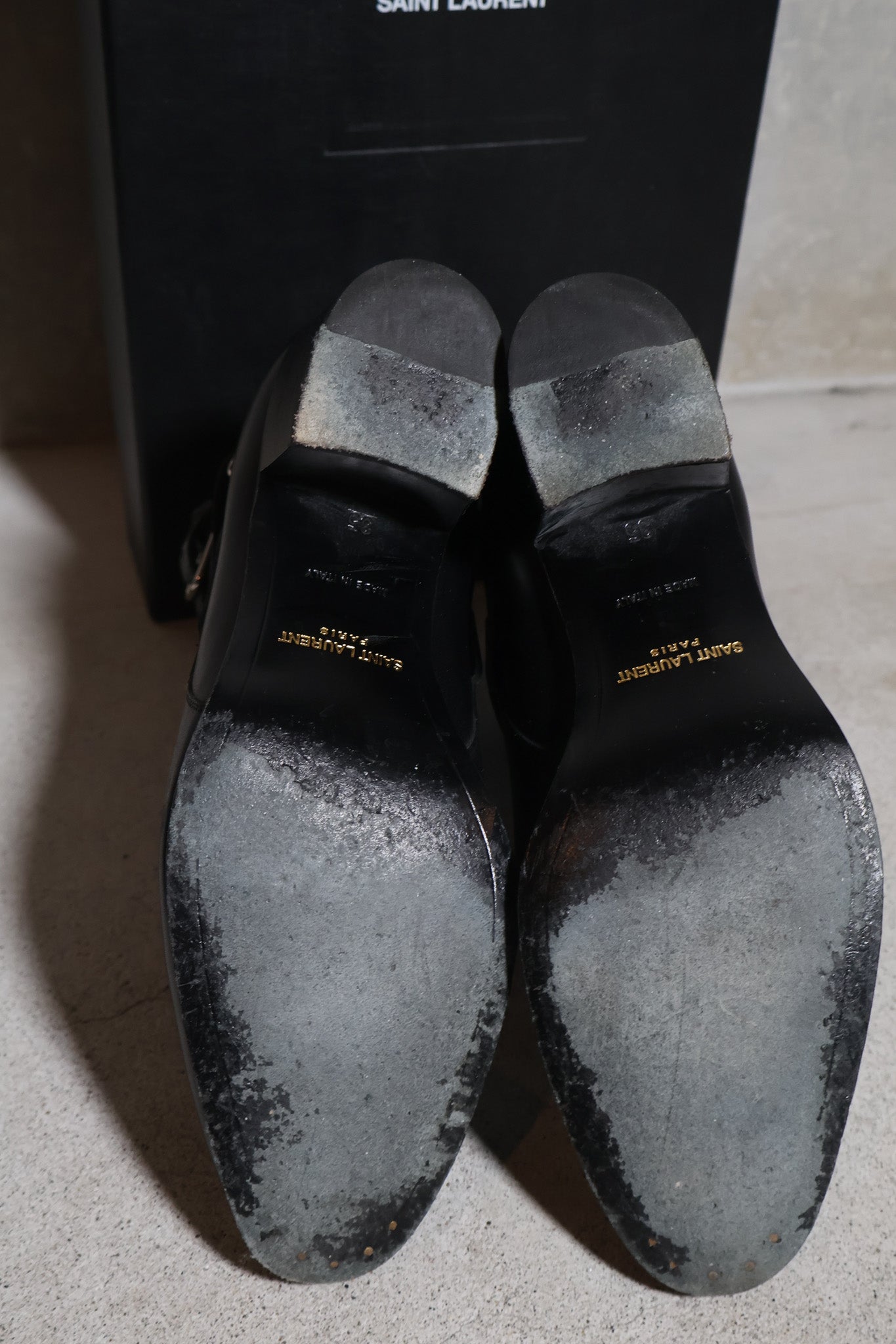 Saint Laurent Jodphur Ankle Boots