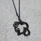 Number (N)ine AW03 Touch Me I'm Sick Crying Heart Necklace