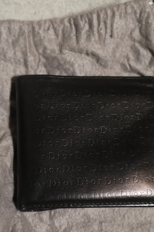Dior Homme SS04 Monogram Leather Wallet