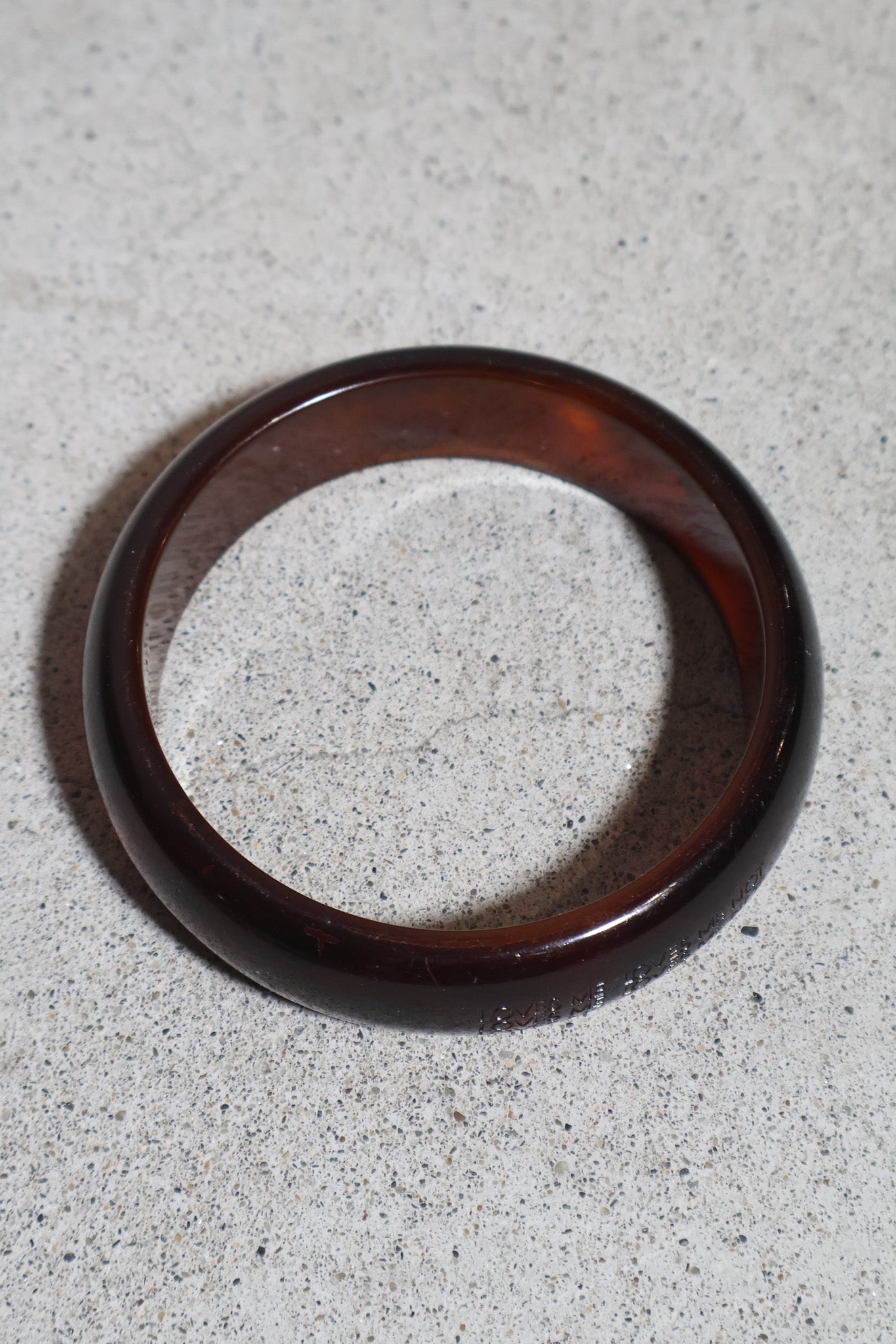 Dior Homme SS07 Runway Acrylic Bangle