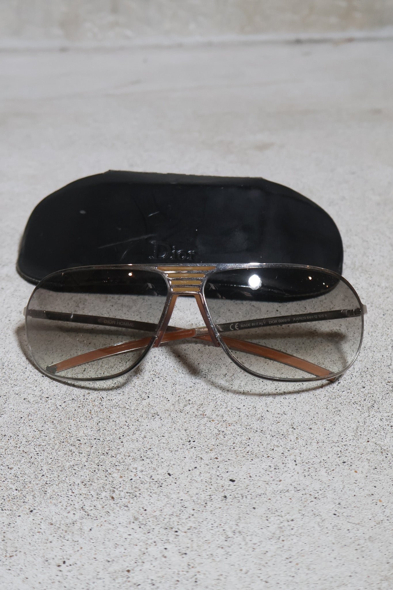 Dior Homme SS06 Gradient Aviator Sunglasses