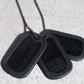 Undercover AW03 Paper Doll Dog Tag Necklace