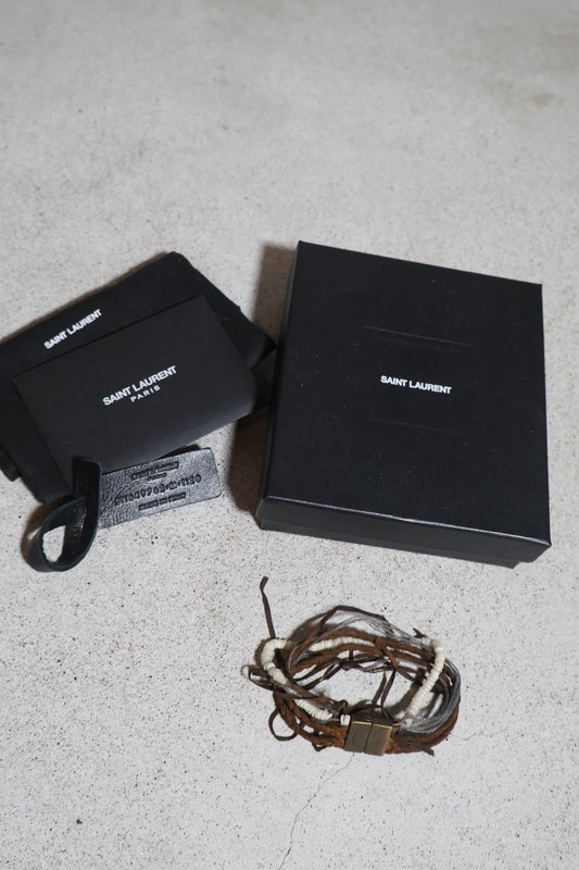 Saint Laurent SS21 Multi Band Rope Bracelet