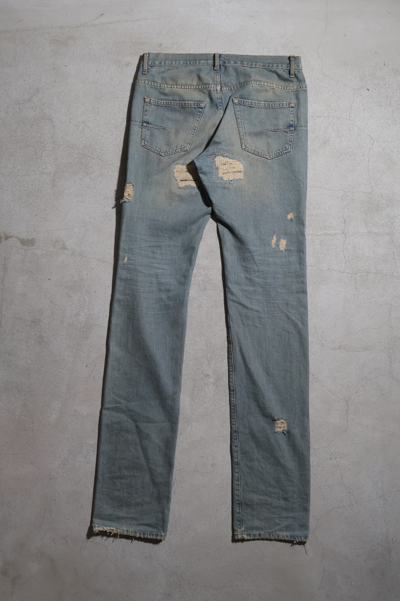 Dior Homme SS06 Runway Crash Denim