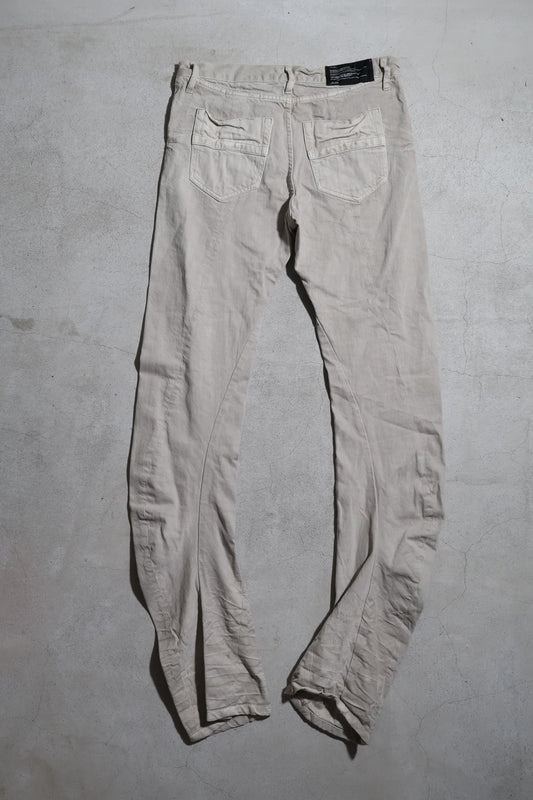 Julius SS09 Sand Wash Spiral Denim