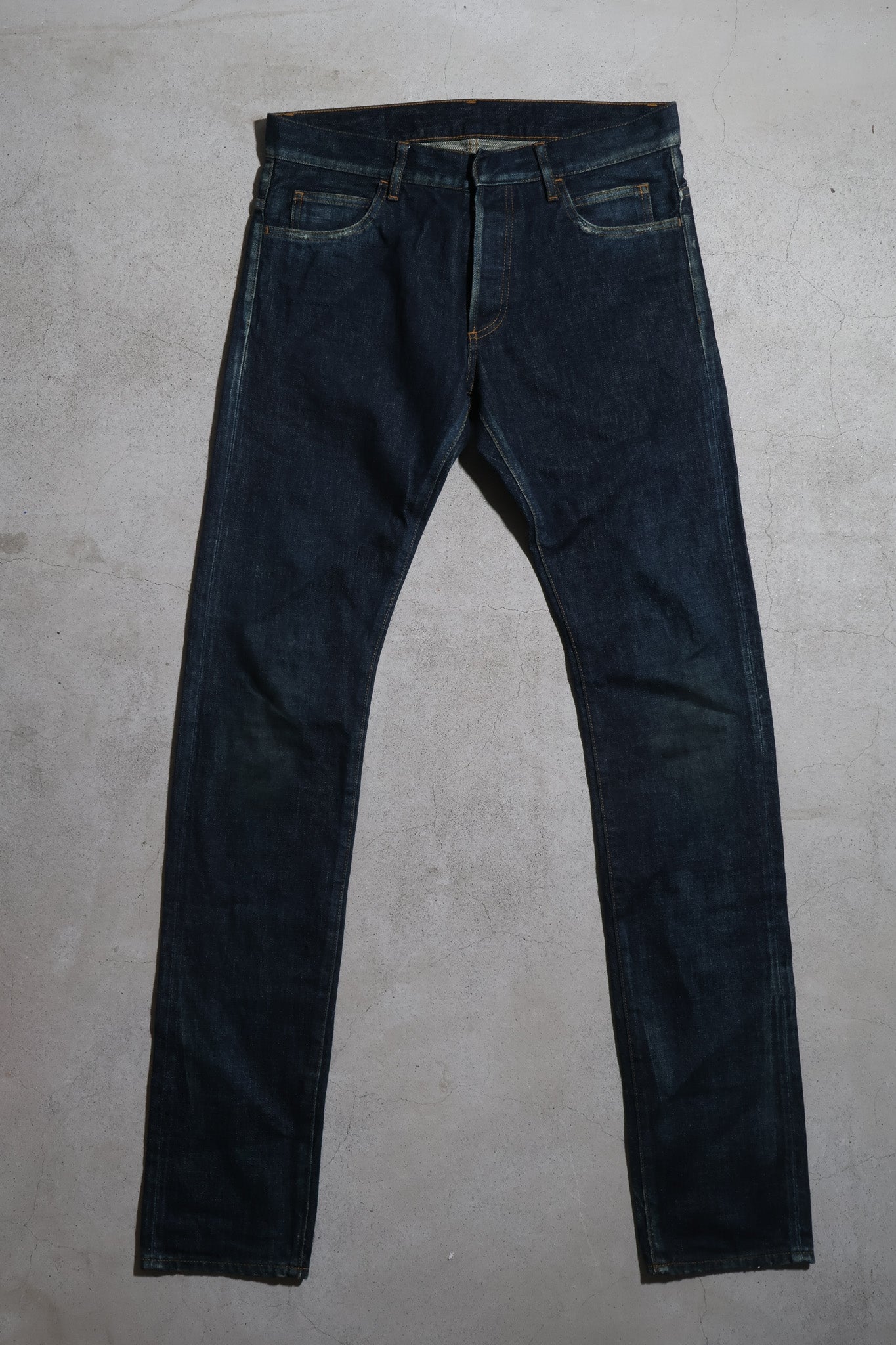 Balmain SS13 J-Cut Washed Denim