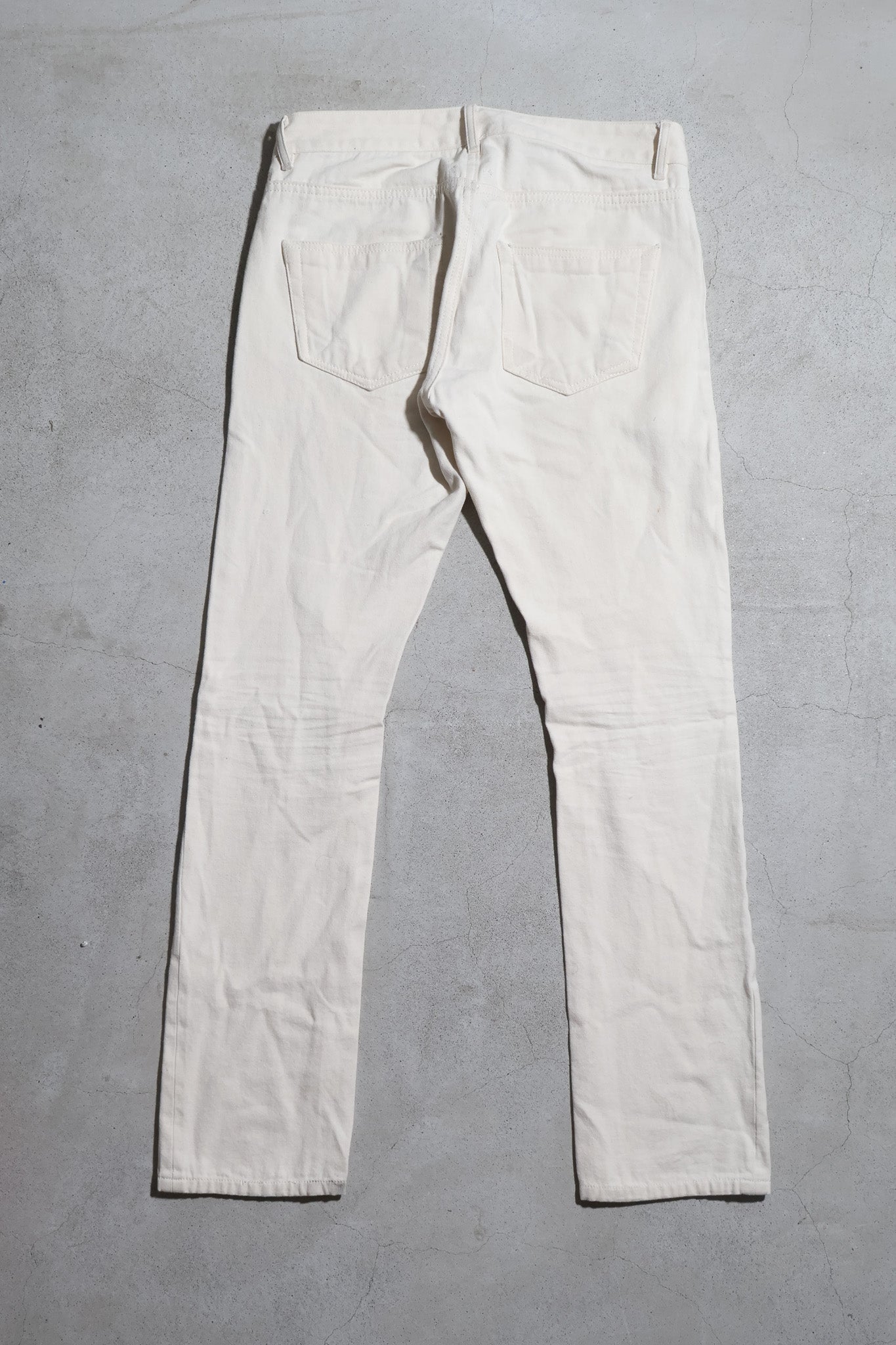 Rick Owens SS17 White Detroit Denim