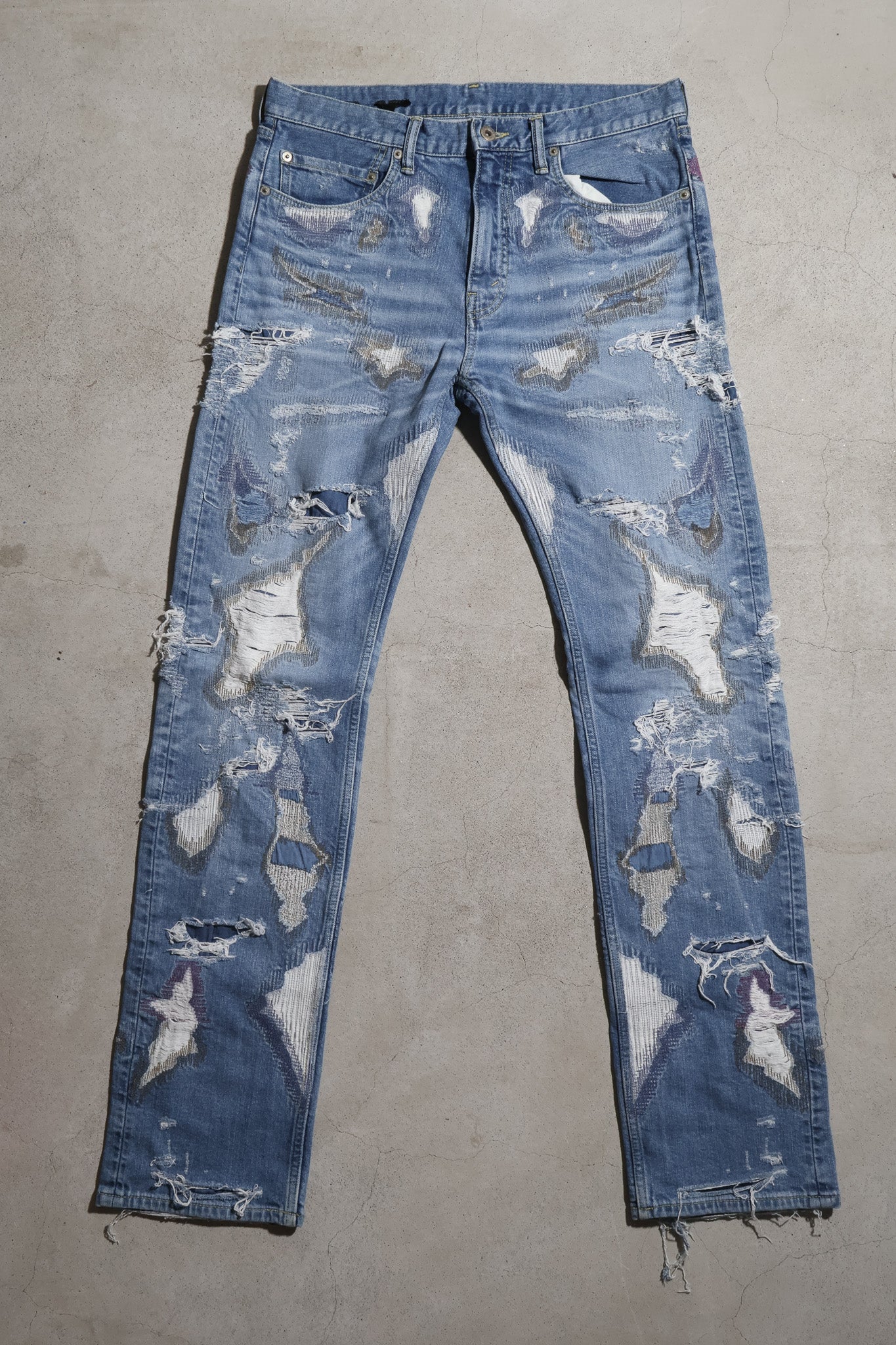 Vlone SS18 Blue Scab Denim