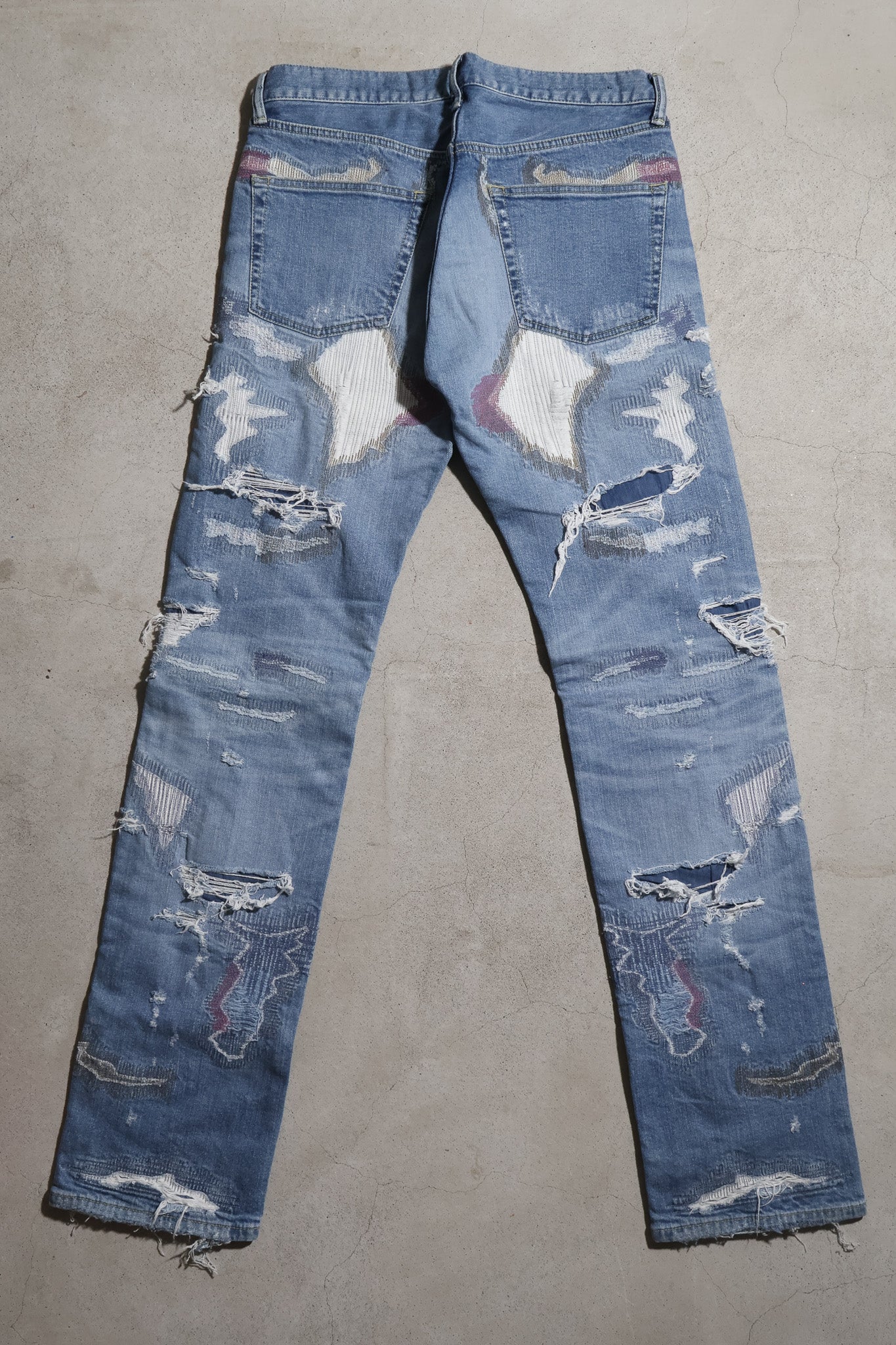 Vlone SS18 Blue Scab Denim