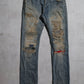 Undercover AW04 But Beautiful Red Yarn Denim