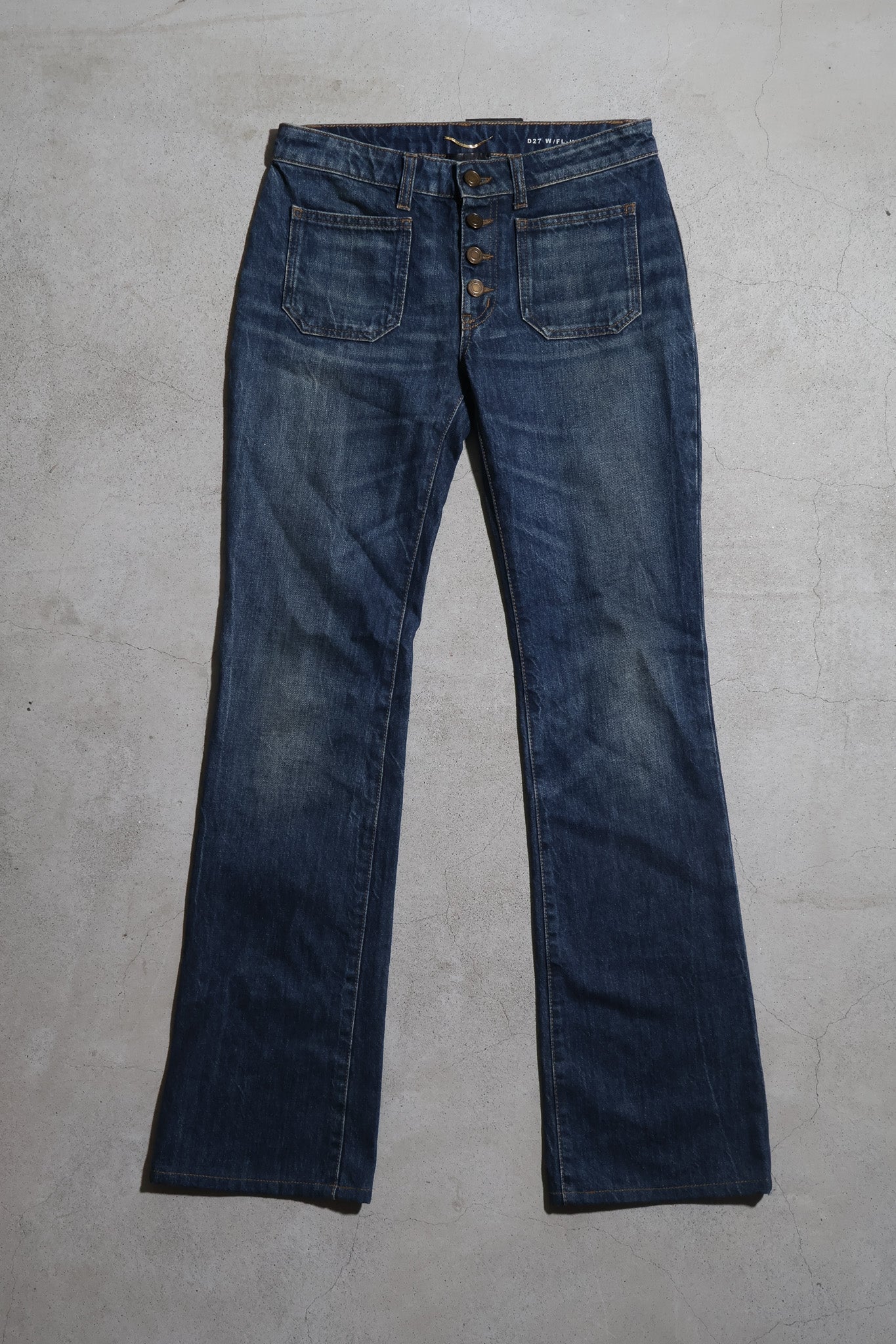 Saint Laurent AW18 Bootcut Denim