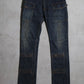 Undercover AW02 Witches Cell Division Multi Zipper Cargo Denim