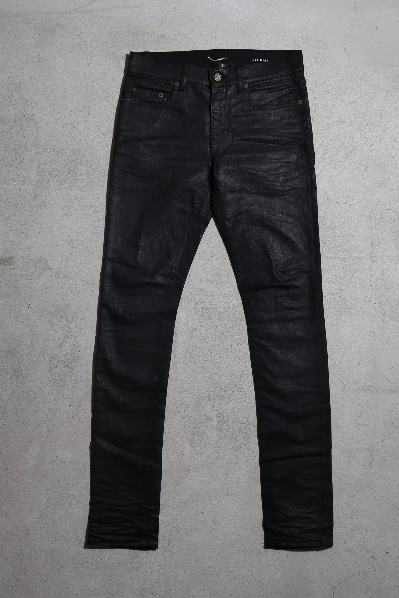 Saint Laurent AW15 D02 Waxed Denim