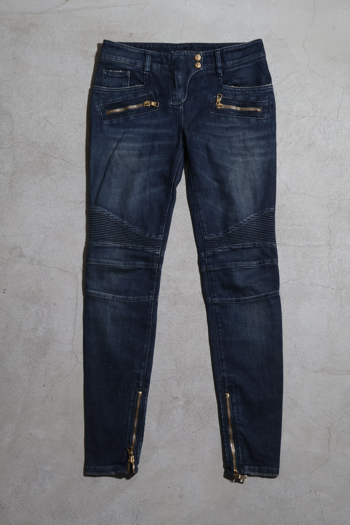 Balmain AW12 Biker Denim