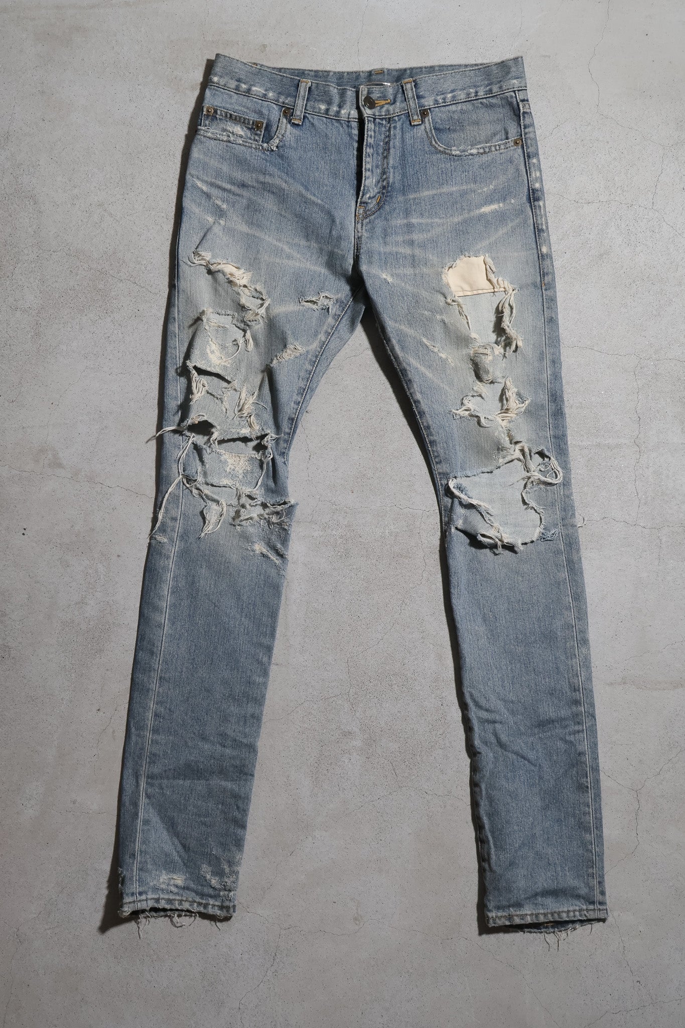 Saint Laurent AW13 D02 Little Crash Denim