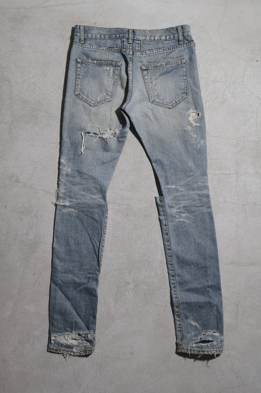 Saint Laurent AW13 D02 Little Crash Denim