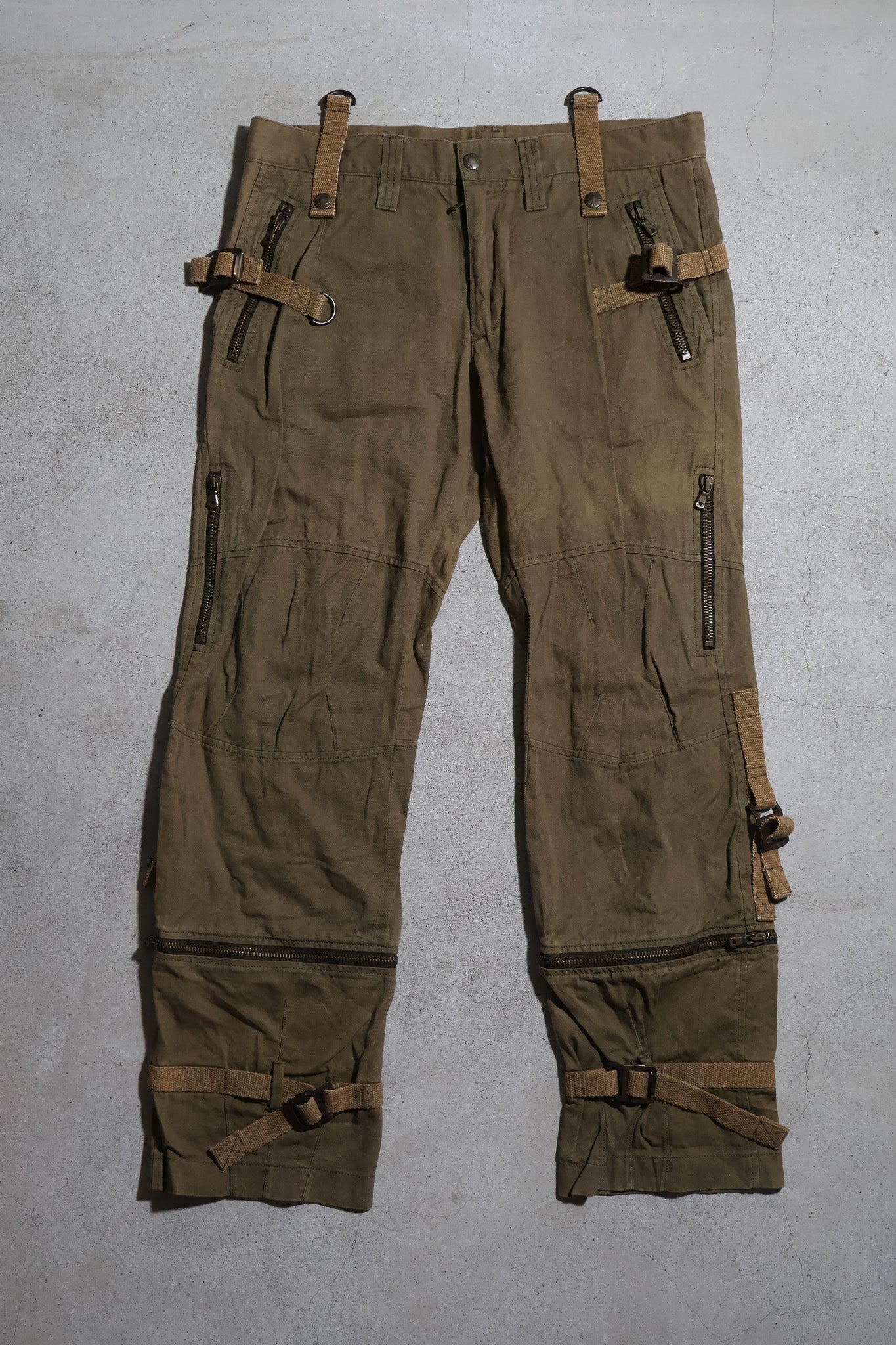 Dolce & Gabbana AW03 Runway Bondage Cargo Pants