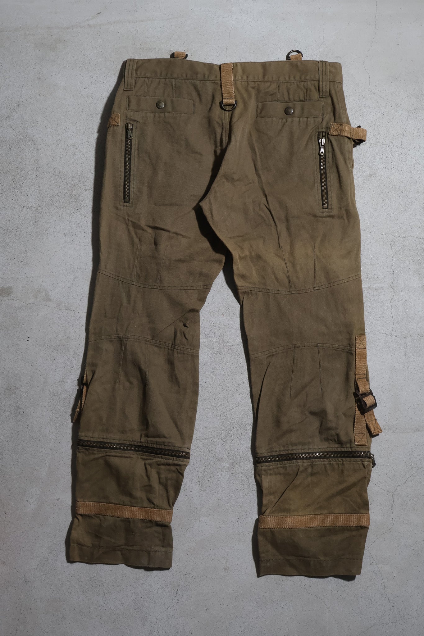 Dolce & Gabbana AW03 Runway Bondage Cargo Pants