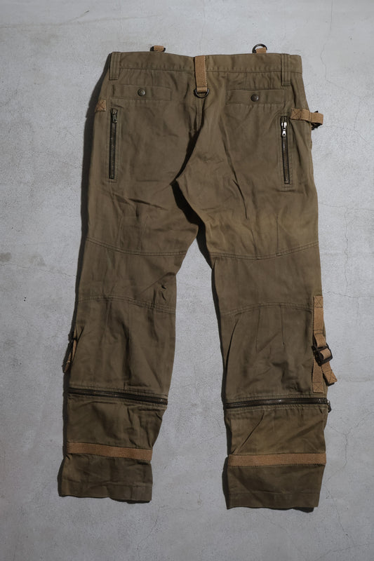 Dolce & Gabbana AW03 Runway Bondage Cargo Pants