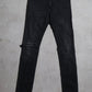 Saint Laurent AW16 Knife Cut Denim