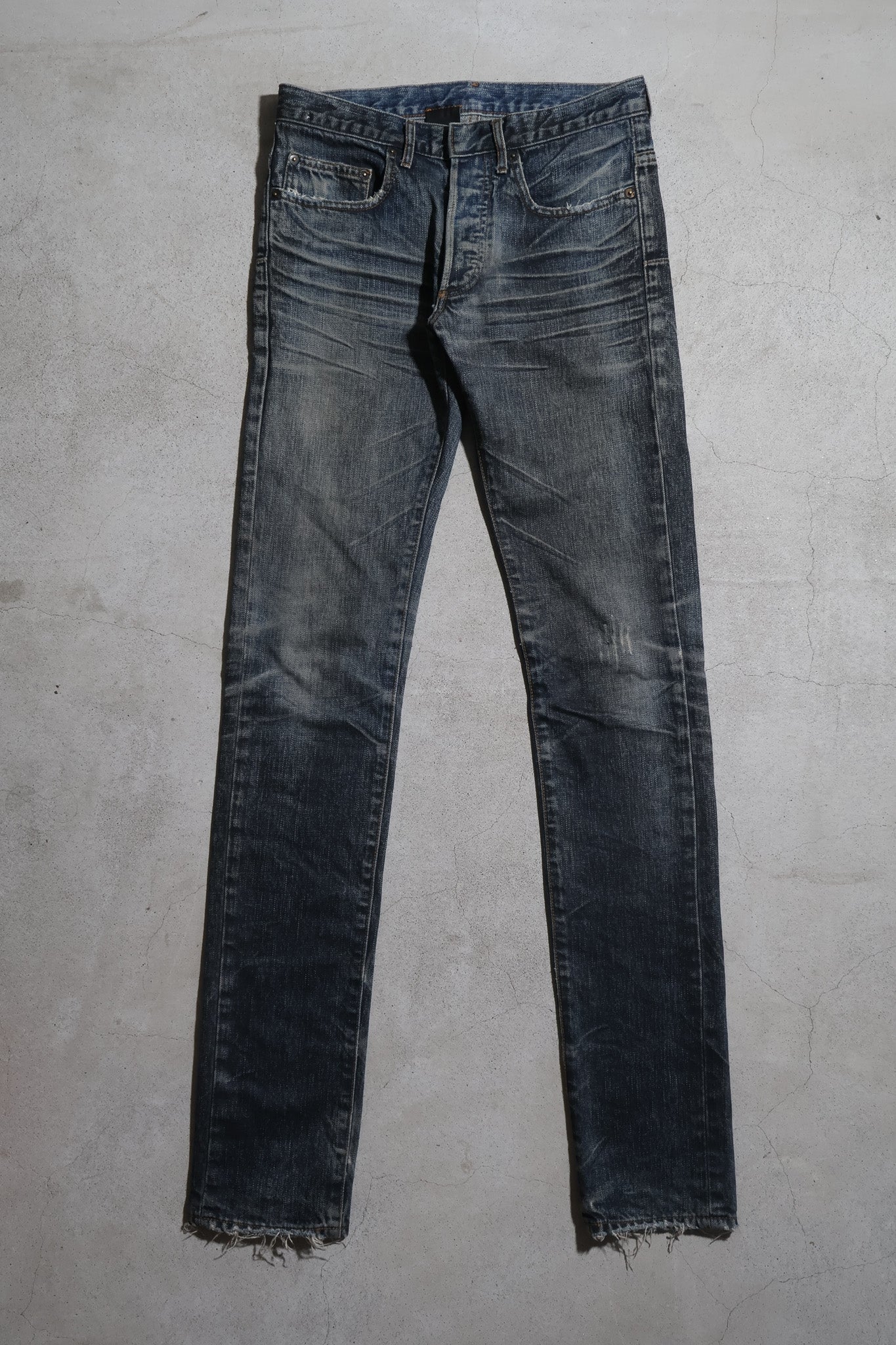 Dior Homme SS03 Mud Coated Clawmark Denim
