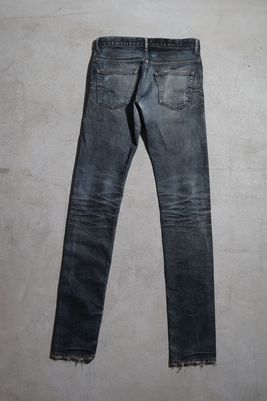 Dior Homme SS03 Mud Coated Clawmark Denim