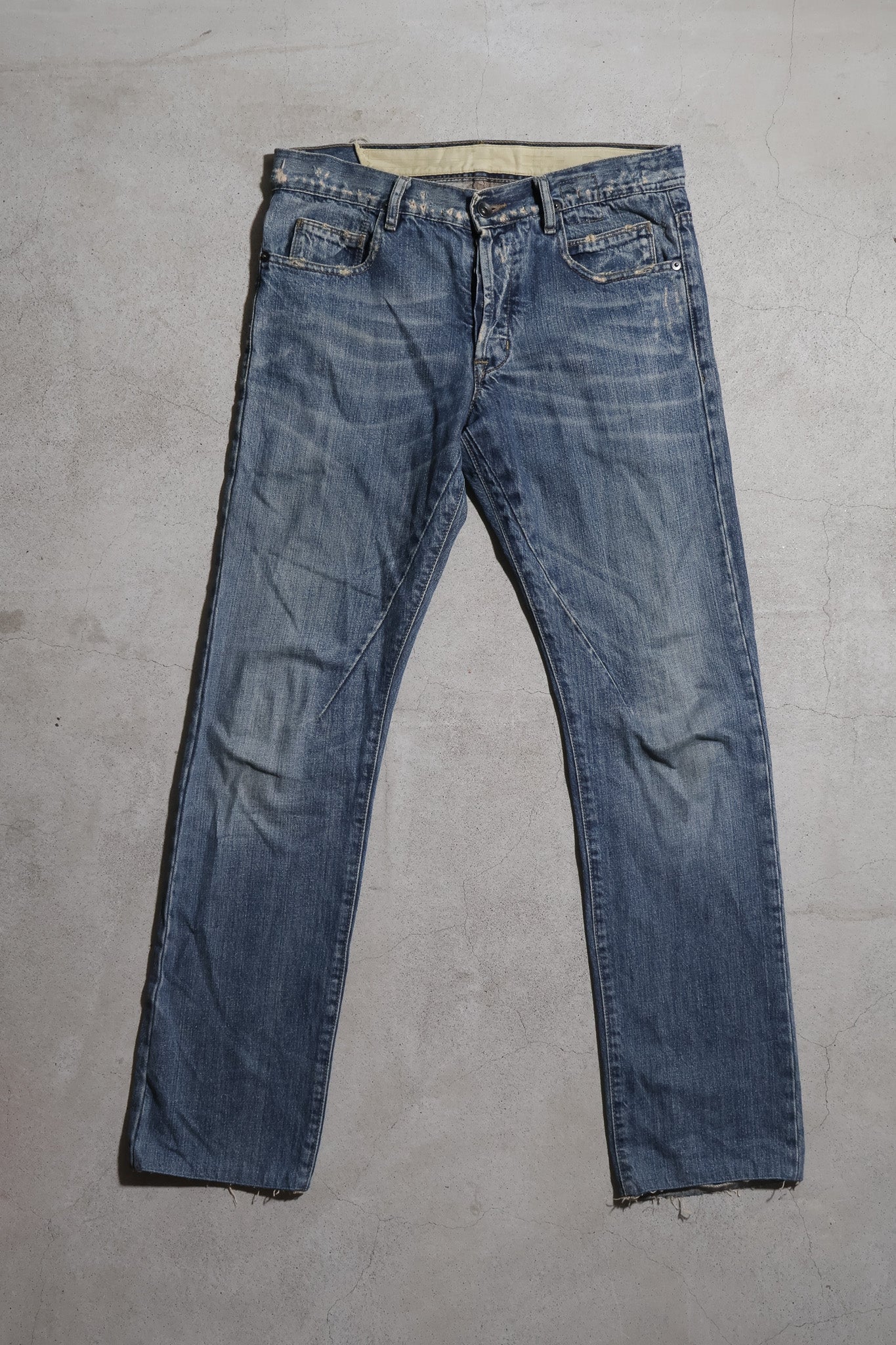 Rick Owens SS09 Olmar & Mirta Detroit Cut Denim