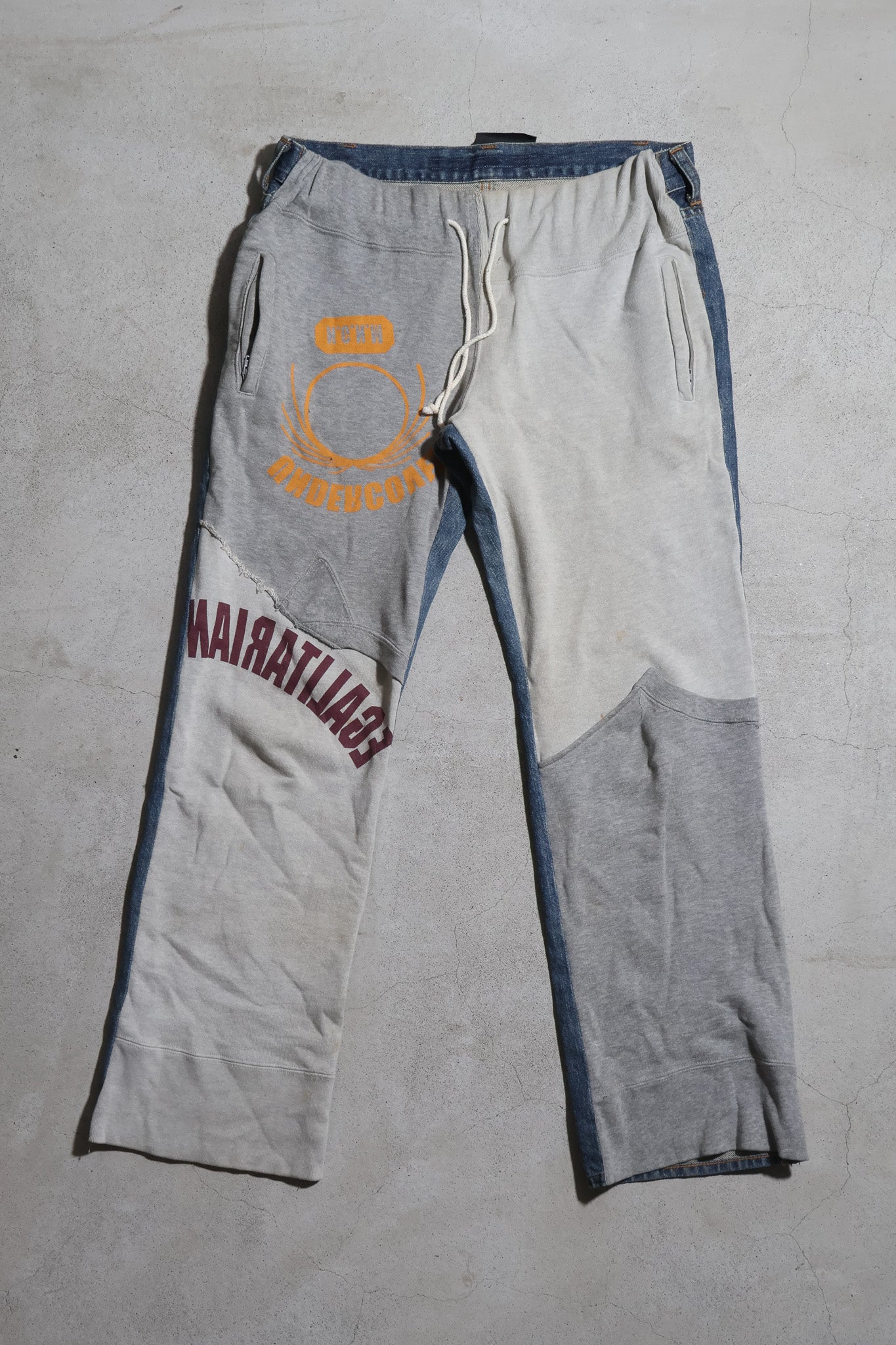 Undercover AW03 Paper Doll Hybrid Sweatpants