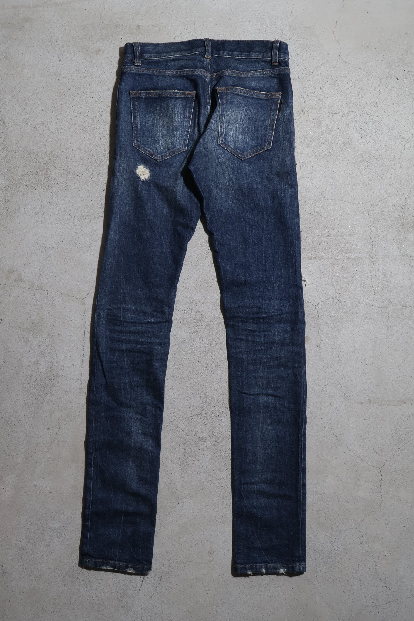 Saint Laurent SS19 D02 Crash Denim