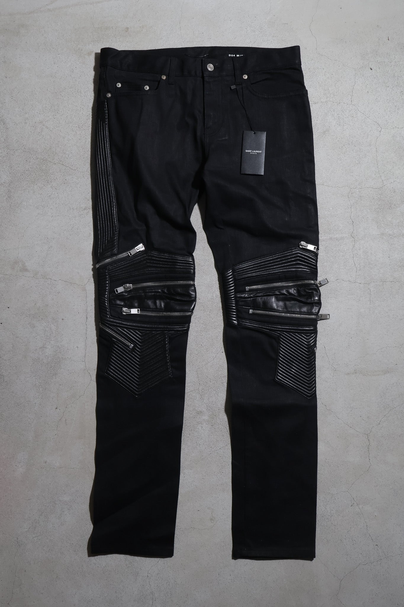 Saint Laurent AW16 D04 Biker Denim