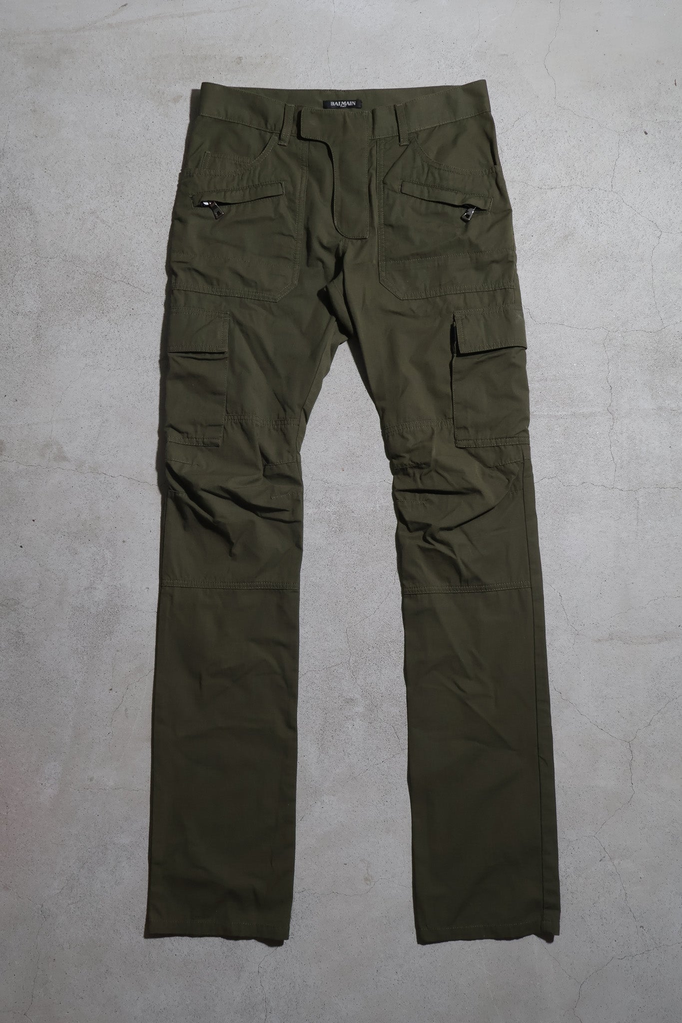 Balmain AW13 Biker Cargo Pants