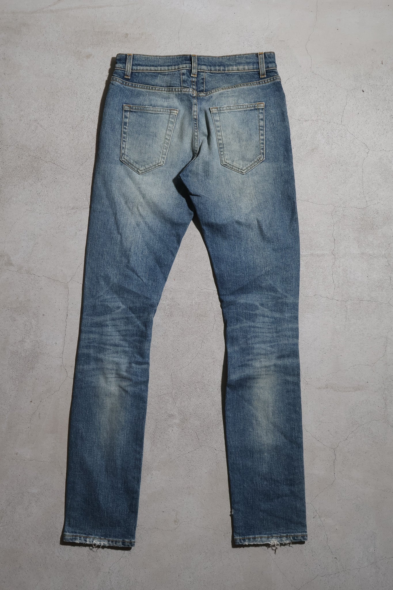 Saint Laurent SS17 Studded Distressed D02 Denim