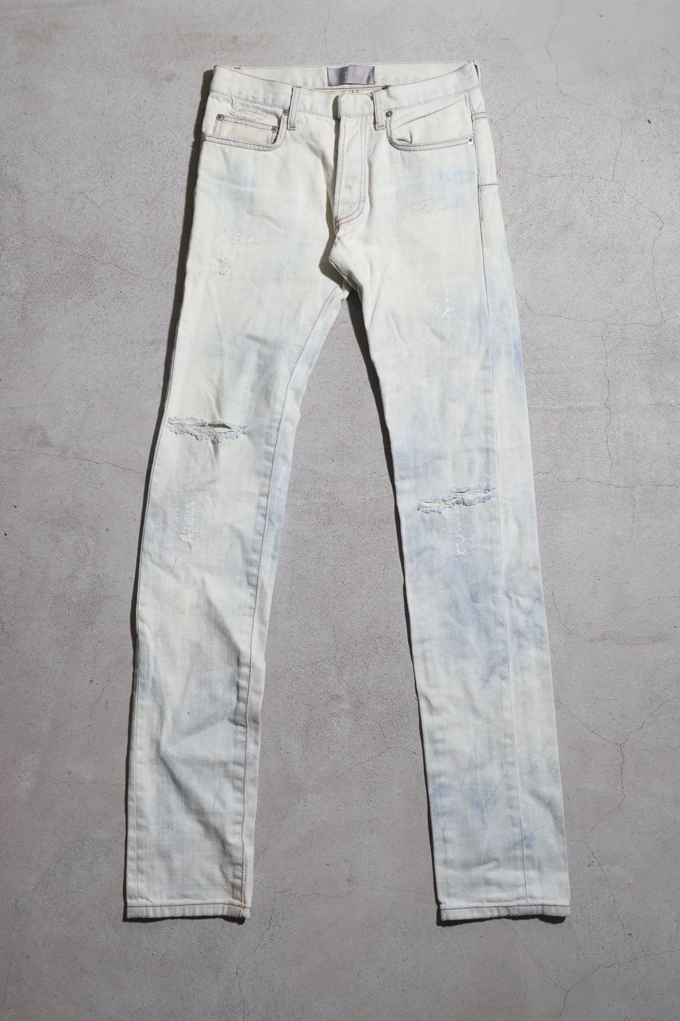 Dior Homme SS07 Bleached Denim