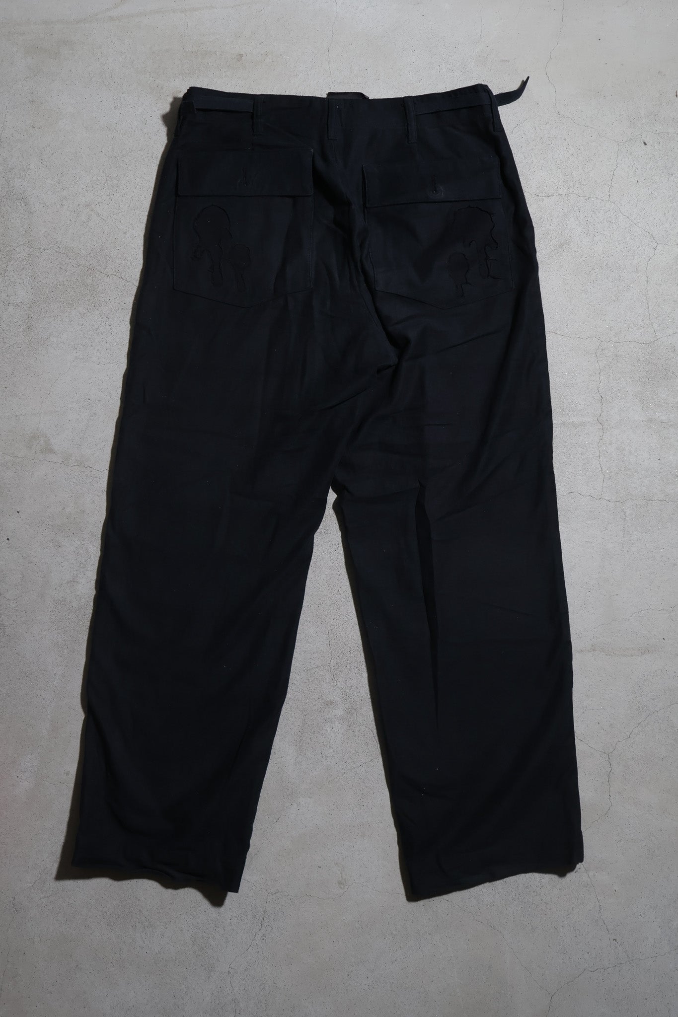 Number (N)ine SS02 Paint Splatter Parachute Pants