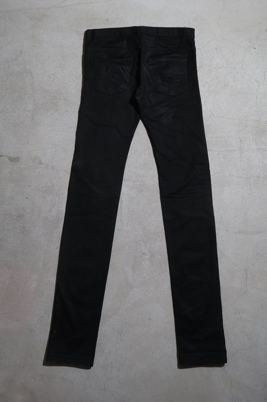 Dior Homme AW08 Skinny Waxed Denim