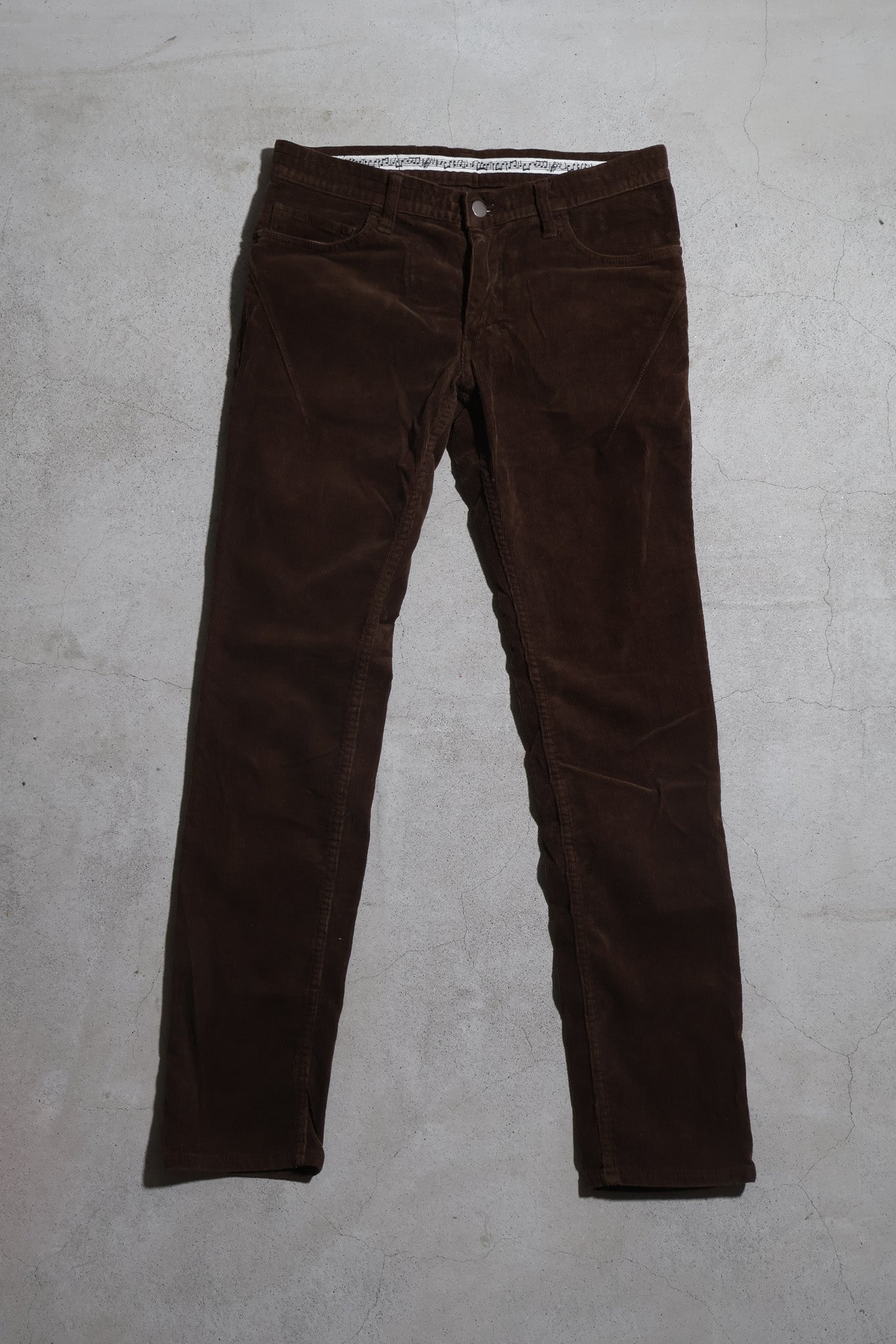 Number (N)ine AW08 Pain Darted Corduroy Denim