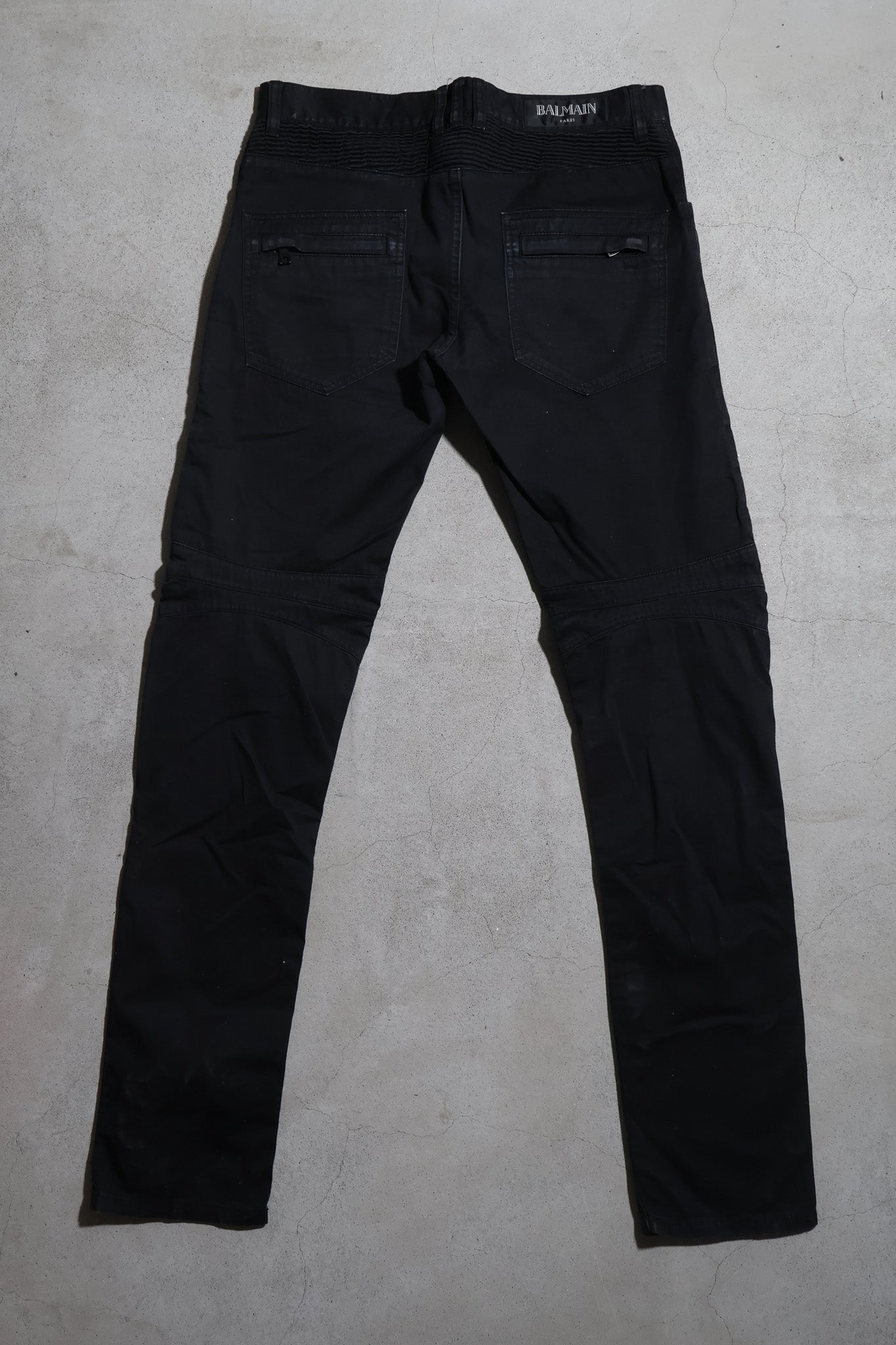 Balmain AW12 Biker Denim