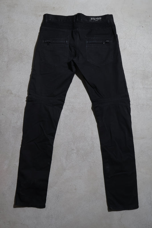 Balmain AW12 Biker Denim